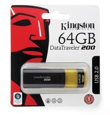 Pen drive Original ou Cartão micro Kingston 64gb