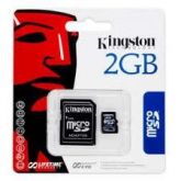 Pen drive Original ou Cartão micro Kingston 2 gb