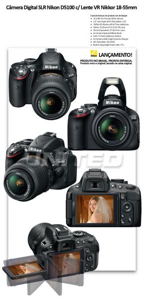 camera foto nikon d5100 kit zoom-nikkor 18-55mm f/3.5-5.6g