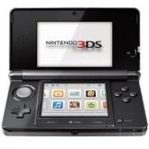 consola de jogos Nintendo 3DS sem vidros 3d preto